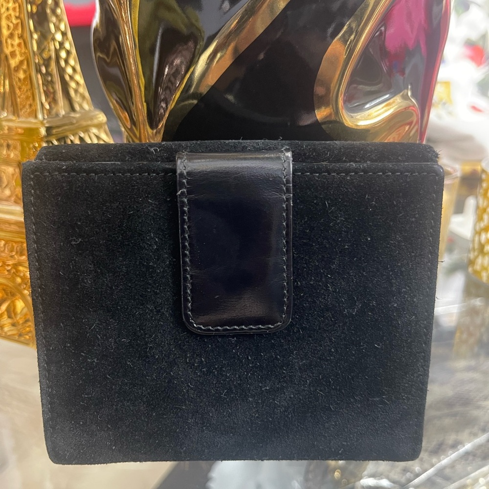 Gucci Black Suede Wallet - Picture 2 of 7